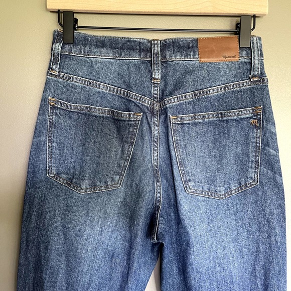 Madewell The High-Rise Slim Boyjean Eco Edition Size‎ 25 Relaxed Fit Blue Denim - Picture 12 of 15
